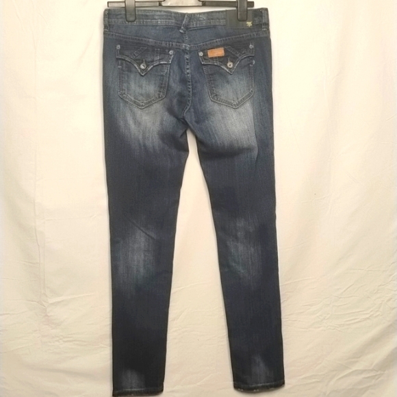 MEK DNM size 29 low rise naxos skinny jeans medium blue for women - Picture 2 of 9